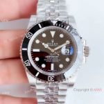 (EW) EW Factory Swiss 3135 Rolex Submariner Date 1:1 Clone Watch with Jubilee strap